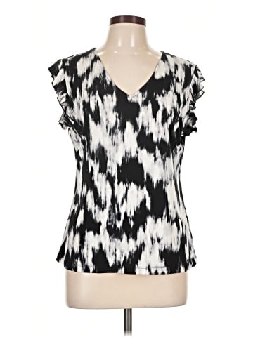 Calvin Klein Short Sleeve Blouse (view 1)