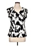 Calvin Klein Black Short Sleeve Blouse Size L - photo 1