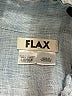 Flax Blue Sleeveless Button-Down Shirt Size 14 (L) - photo 7