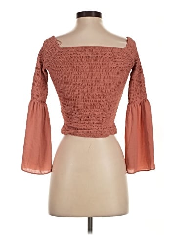 Express Outlet 3/4 Sleeve Blouse (view 2)