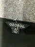 George 100% Polyester Black Sleeveless Top Size M - photo 7