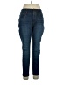 One 5 One Solid Blue Jeans Size 14 - photo 1