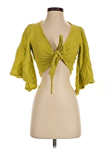 Lulus 3/4 Sleeve Blouse (view 1)