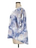 Absolutely Famous Blue Short Sleeve Blouse Size 3X - photo 5
