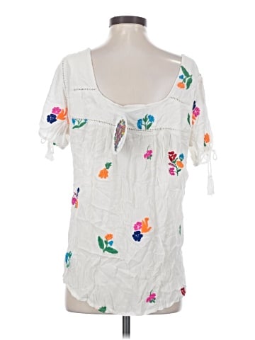 Magazine 3/4 Sleeve Blouse (view 2)