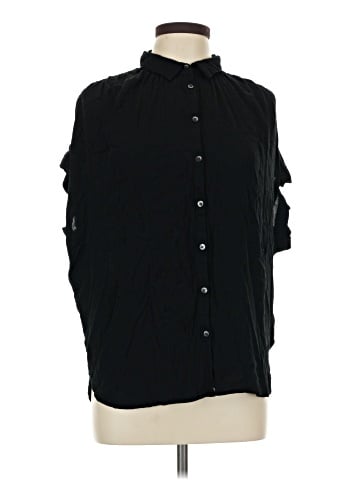 Madewell 3/4 Sleeve Button-Down Shirt (view 1)