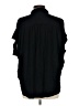 Madewell 100% Viscose Solid Black 3/4 Sleeve Button-Down Shirt Size L - photo 2
