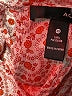 Aqua 100% Polyester Red Sleeveless Blouse Size XS - photo 8