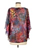 Renee C. 100% Polyester Red 3/4 Sleeve Blouse Size M - photo 2