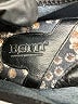 Born 100% Leather Houndstooth Gray Flats Size 9 - photo 3