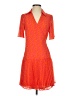 Alexis 100% Polyester Orange Cocktail Dress Size S - photo 1