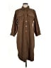 Assorted Brands 100% Polyester Brown Casual Dress Size M - photo 1