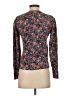 Rebecca Taylor 100% Wool Floral Blue Orange Wool Pullover Sweater Size S - photo 2