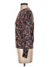 Rebecca Taylor 100% Wool Floral Blue Orange Wool Pullover Sweater Size S - photo 5