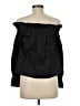 Alexis 100% Cotton Black Long Sleeve Blouse Size M - photo 2