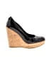 Stuart Weitzman Black Wedges Size 7 1/2 - photo 1