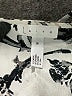 Leith 100% Rayon Ivory Silver Sleeveless Blouse Size M - photo 7