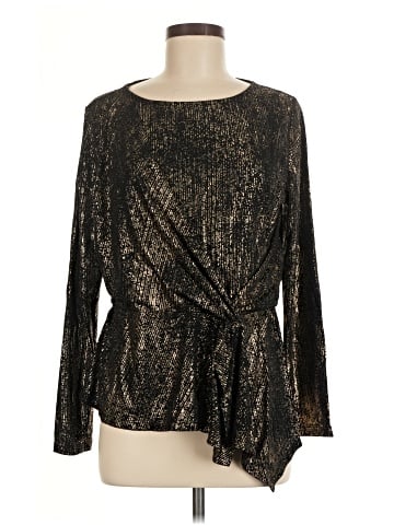 Donna Karan New York Long Sleeve Blouse (view 1)