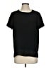 Vince. 100% Polyester Black Short Sleeve Top Size XS - photo 1