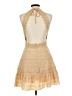 Shein 100% Polyester Tan Cocktail Dress Size L - photo 2