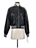 Aqua 100% Polyurethane Stripes Black Track Jacket Size XS - photo 1