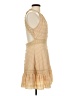 Shein 100% Polyester Tan Cocktail Dress Size L - photo 4