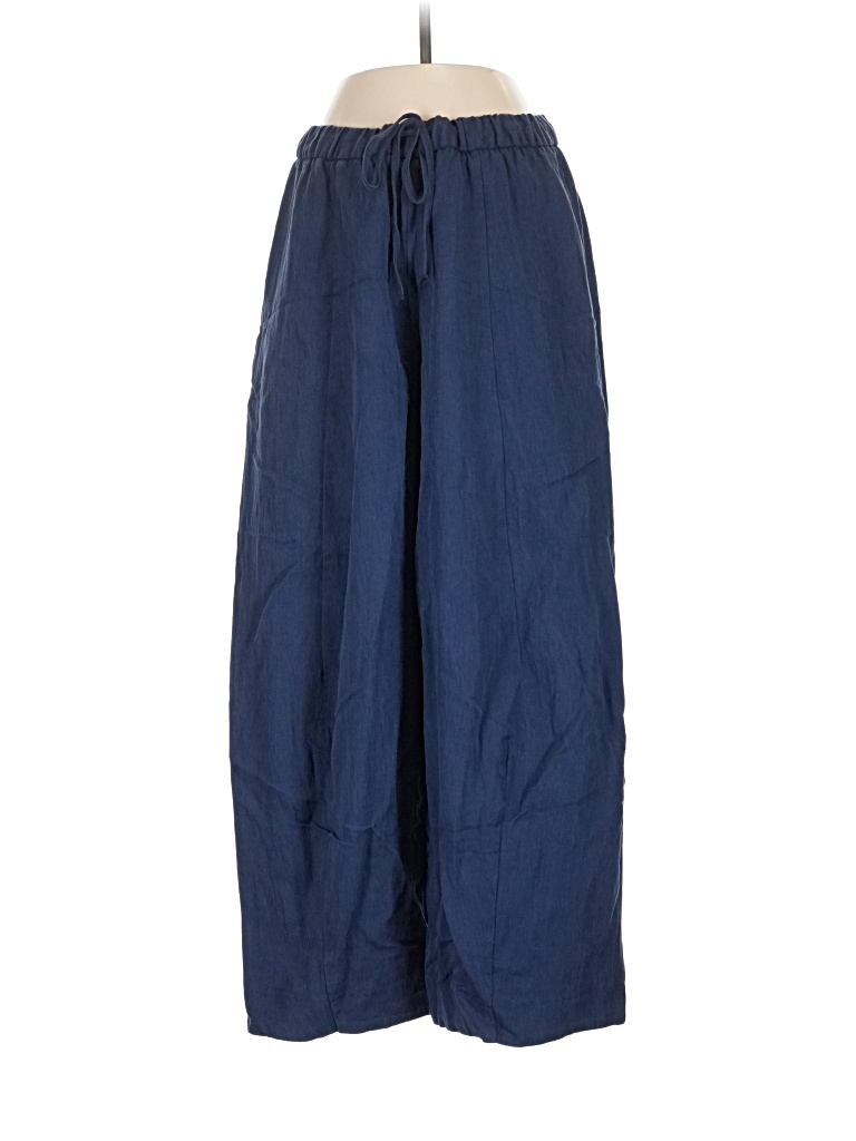 Pre-owned Zara Casual Pants In Blue