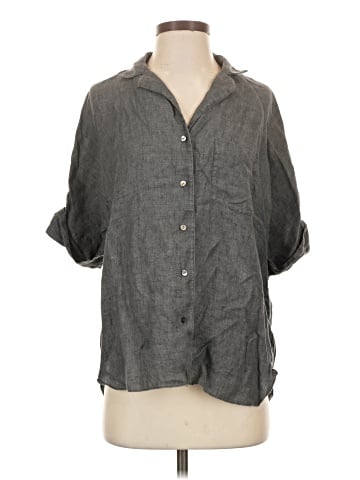 Theory 3/4 Sleeve Button-Down Shirt (view 1)