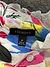Talbots 100% Cotton Floral Ivory Long Sleeve Blouse Size M - photo 7
