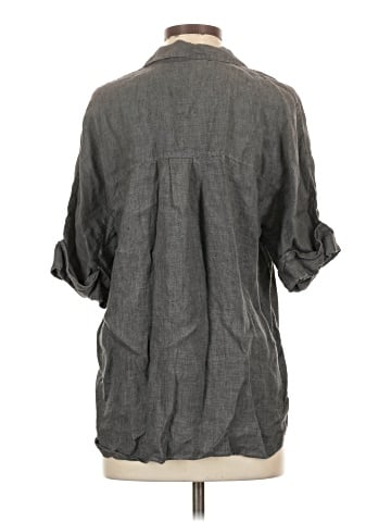 Theory 3/4 Sleeve Button-Down Shirt (view 2)