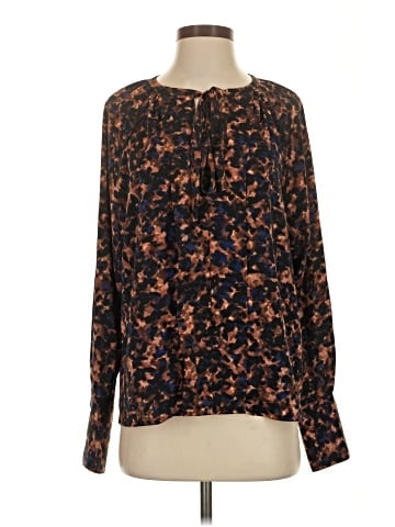 Ecru Long Sleeve Blouse (view 1)