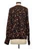 Ecru 100% Polyester Black Long Sleeve Blouse Size S - photo 2