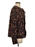 Ecru 100% Polyester Black Long Sleeve Blouse Size S - photo 4