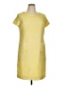 Talbots Tweed Yellow Casual Dress Size 14 - photo 1