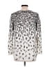 Croft & Barrow Animal Print Silver Pullover Sweater Size L - photo 2