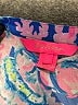 Lilly Pulitzer 100% Rayon Blue Short Sleeve Blouse Size L - photo 7