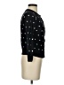 Halogen 100% Viscose Polka Dots Black Cardigan Size S - photo 4