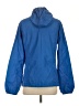 Lands' End 100% Polyester Solid Blue Raincoat Size XS - photo 2