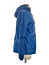 Lands' End 100% Polyester Solid Blue Raincoat Size XS - photo 4