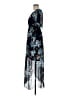 En Focus Studio 100% Polyester Floral Blue Cocktail Dress Size 8 - photo 5