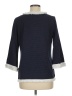 Sara Campbell Blue 3/4 Sleeve Top Size M - photo 2