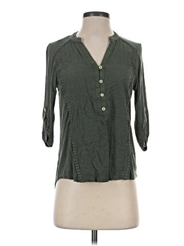 Democracy Long Sleeve Henley (view 1)