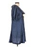 Umgee 100% Polyester Polka Dots Blue Casual Dress Size L (estimated) - photo 4