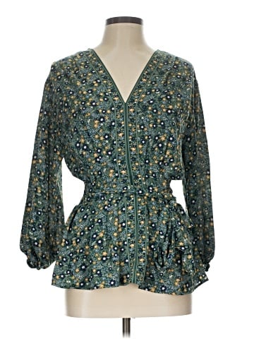 Max Studio 3/4 Sleeve Blouse (view 1)