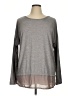 Danskin Now Gray Long Sleeve Top Size XL - photo 1