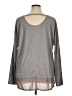 Danskin Now Gray Long Sleeve Top Size XL - photo 2