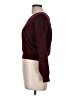 Love Tree Solid Purple Burgundy Pullover Sweater Size M - photo 5