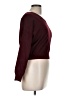 Love Tree Solid Purple Burgundy Pullover Sweater Size M - photo 4