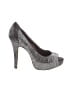 Vince Camuto Metallic Gray Heels Size 10 - photo 1