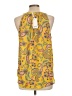 Rose + Olive 100% Polyester Yellow Sleeveless Blouse Size L - photo 2